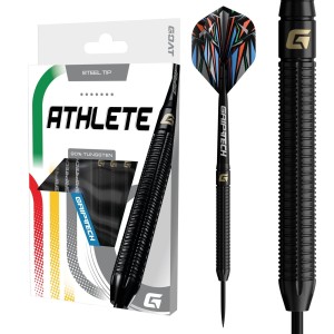 GOAT Athlete Black - 90% - 23-24-25 gram - Dartpijlen