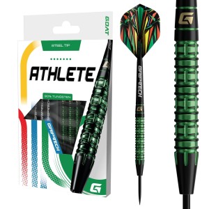 GOAT Athlete Green - 90% - 23-25 gram - Dartpijlen
