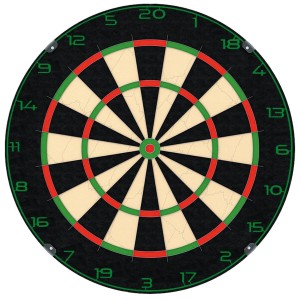 Dragon Darts Plain Dartbord - Green Edition