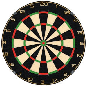 Dragon Darts Plain Dartbord - Gold Edition