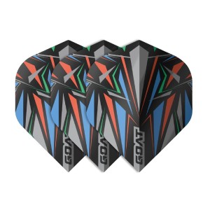 GOAT Athlete Black NO2 - Dart Flights