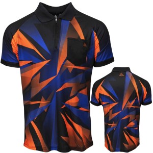 Arraz - Shard Black & Blue-Orange - dart shirt