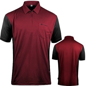 Target - Coolplay Dartshirt - Burgundy/Zwart