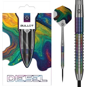 Bullet Diesel V2 - 85% - 21-23-25 gram - Dartpijlen