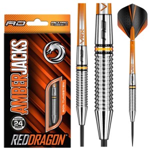 Amberjack 17 90% 24 of 26 gram RedDragon dartpijlen