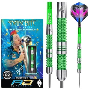 Peter Wright Mamba 1 - 90% Tungsten - 22 en 24 gram - RedDragon dartpijlen