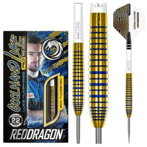 Red Dragon Luke Humphries TX3 Gold - 90% - 22-24 gram - dartpijlen