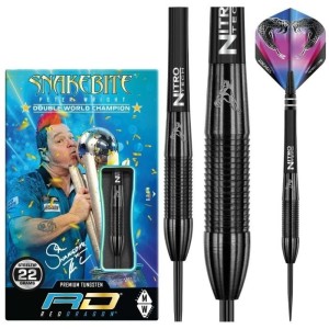 Snakebite 3 Black 90% Peter Wright - dartpijlen