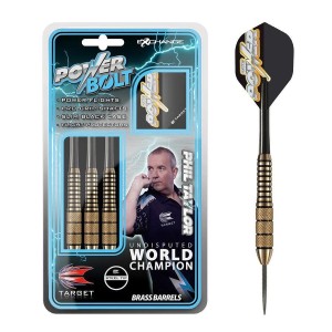 Target Phil Taylor Powerbolt - Brass - 22 gram - Dartpijlen