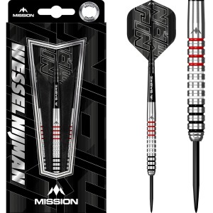 Mission Wessel Nijman - 95% - 23-25 gram - Dartpijlen