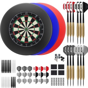 Dragon Darts Classic 180 + Surround Ring + 4 Sets Dartpijlen