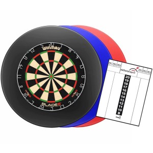 Winmau Blade 6 + surround ring + scorebord