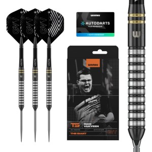 Winmau Gian van Veen TS Switch Point - 90% - 23-24-25 gram - Dartpijlen