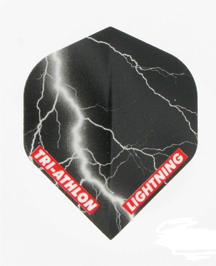 Flight Lightning Black darts flights
