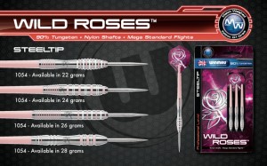 Winmau Wild Roses 1054 90% tungsten