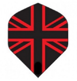 Flight Union Jack Black and Red