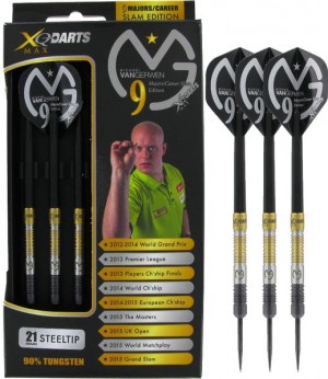Michael van Gerwen XQMax Career Slam Edition 90% Tungsten darts