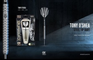 PRE ORDER Target Tony O'shea 80% Steel tip Dartpijlen