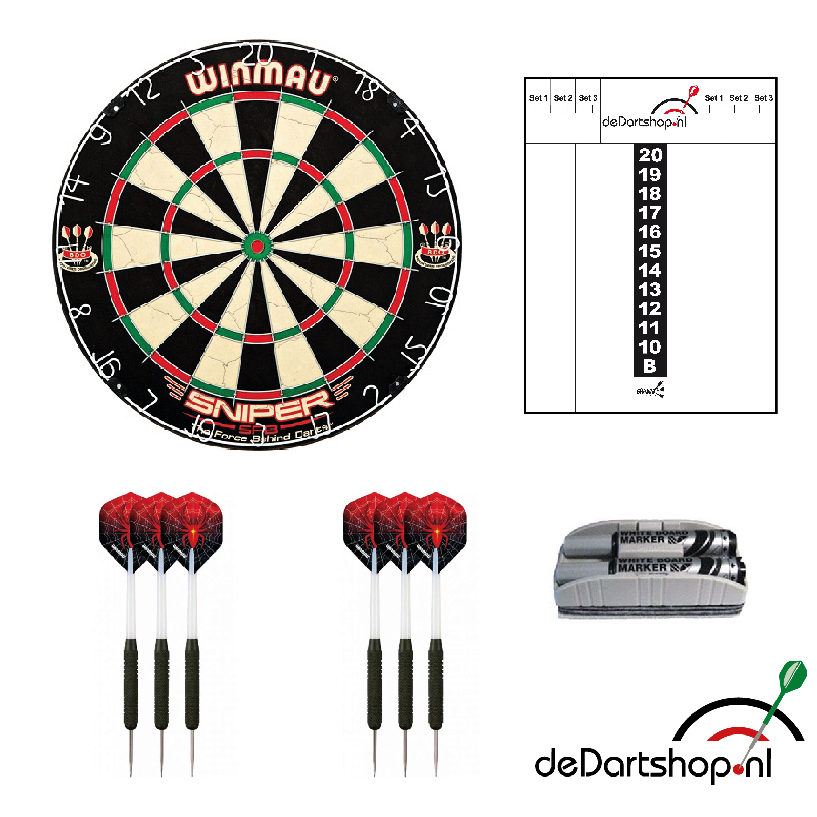 Sniper Beginner Startersset dartset Sniper Beginner Startersset dartset