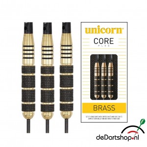 core plus brass dartpijlen unicorn