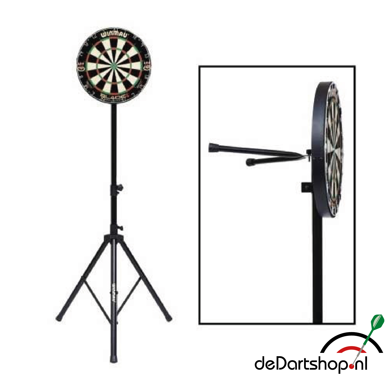 Steil schapen Kalksteen Winmau Xtreme Dartboard Standaard -