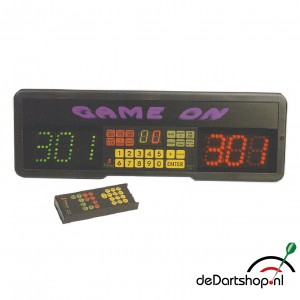 digitale scorebord darts game on