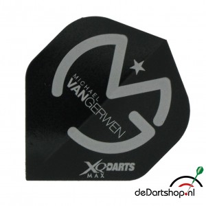 Flight Michael van Gerwen XQM Black/Silver