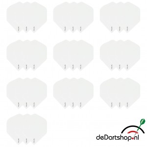 10 Sets R4x 100 micron flights - Wit