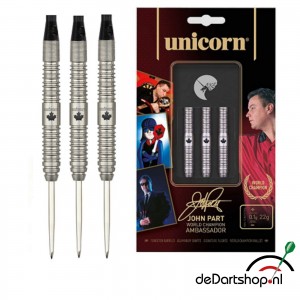 John Part World Champion Ambassador Natural 90% Tungsten Unicorn dartpijlen