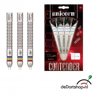 Ted Evetts Contender 90% Tungsten Unicorn dartpijlen