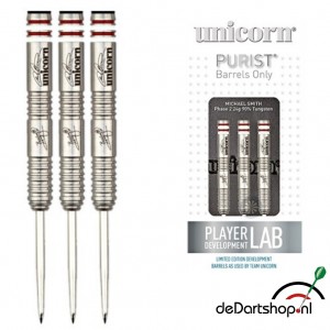 Michael Smith Purist Phase 2 90% Tungsten Unicorn dartpijlen