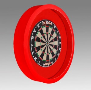 TCB XXL LED verlichting voor om dartbord surround - rood