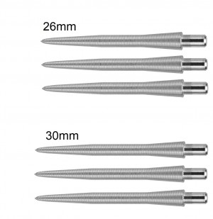 Target Storm Zilver - dartpunten