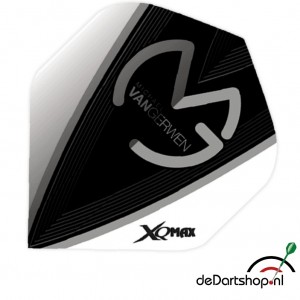 Flight Michael van Gerwen Black White XQ Max - darts flight