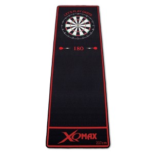 XQMax dartmat groen/rood carpet mat