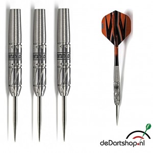 T6 - 90% Tungsten 24-25-26 Gram - Pentathlon - Dartpijlen