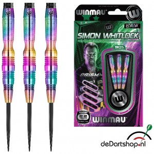 Simon Whitlock - 90% Rainbow Coated Tungsten - 22 en 24 gram - Winmau dartpijlen