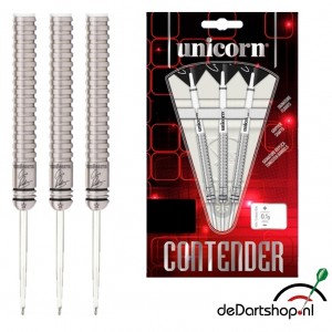 Contender Chris Dobey - 90% Tungsten - 23 gram - Unicorn dartpijlen