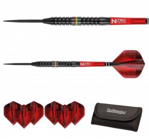 Jamie Lewis - 2018 - Black Onyx - 90% Tungsten - 23 gram - RedDragon dartpijlen