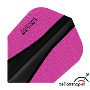 Flight Harrows Retina Roze - outside - darts flights