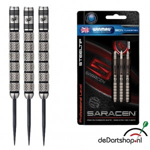 Saracen - 90% Tungsten - 24-26 gram - Winmau dartpijlen