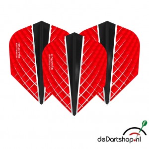 Quantum X Rood - Standaard shape - Harrows - darts flights