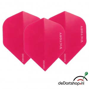 Flight XS100 Roze Uni - darts flights	