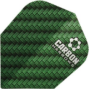 Flight Harrows Carbon Green - darts flights