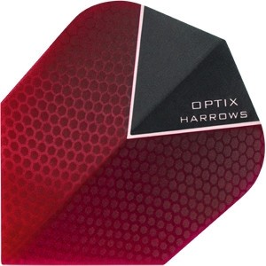 Flight Harrows Optix rood 2101 - darts flights