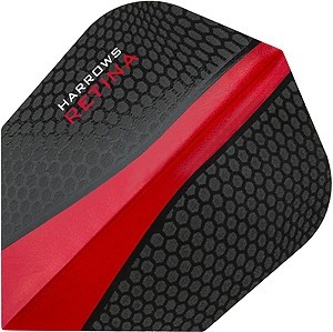 Flight Harrows Retina Red 5500 - darts flights