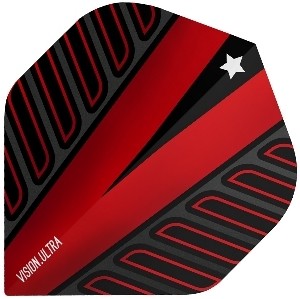 Flight Voltage Vision Ultra Red - Target darts flights