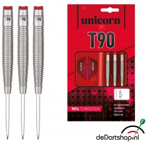 T90 Type 3 - 23-25 gram - 90% Tungsten - Unicorn - dartpijlen