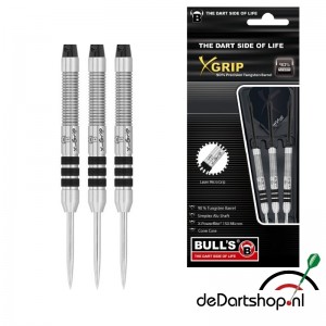 X-grip X1 - 90% Tungsten - Bull's dartpijlen