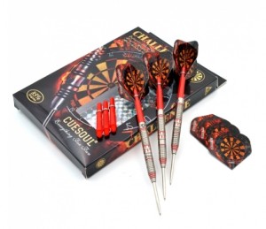 Cuesoul - Challenger Red Line - 85% - 22-24-26 gram - dartpijlen